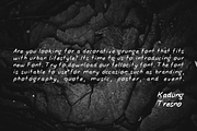 Kadung Tresno Grunge Font Style, a Font by zerologicstudio (Thumbnail 3 of 3)