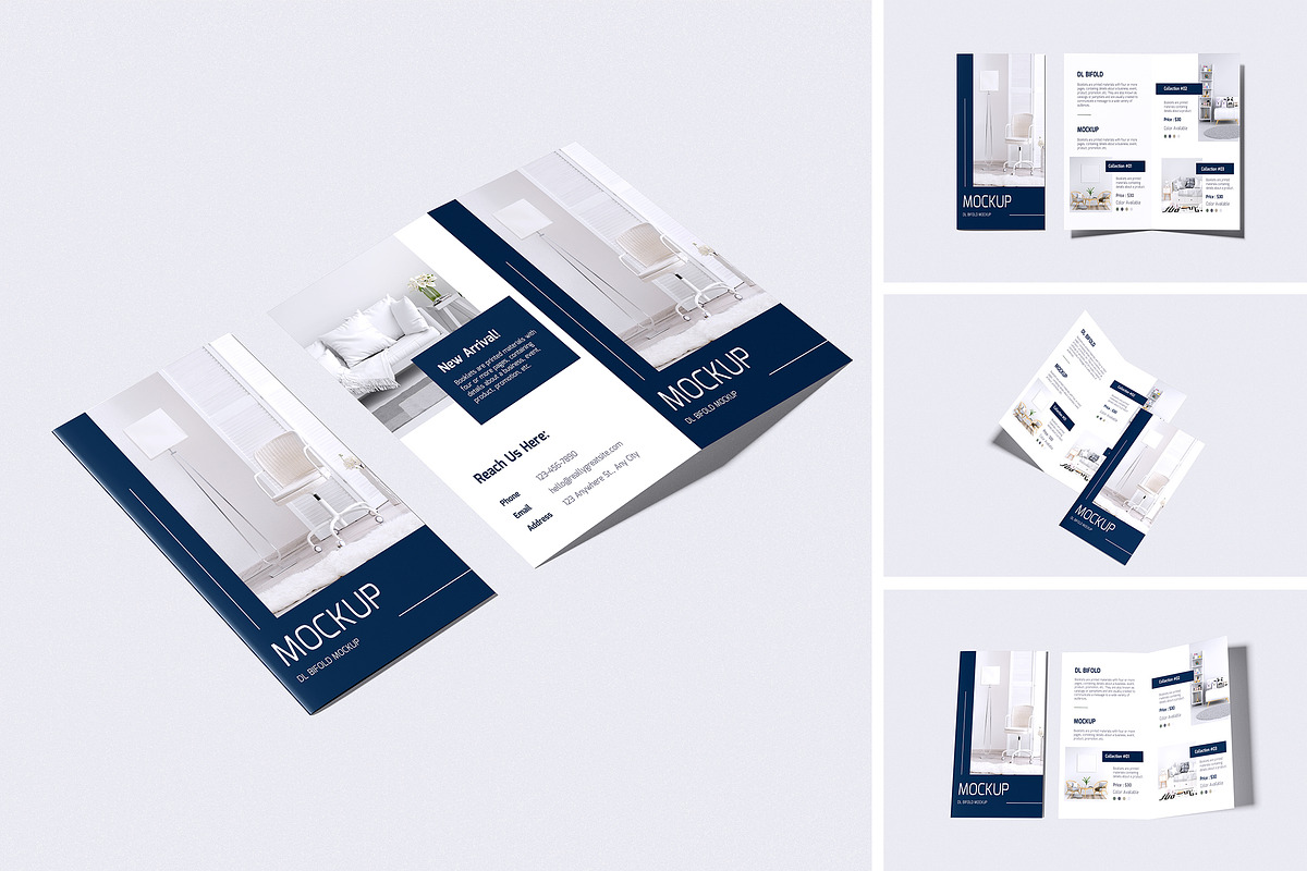 Dl Brochure Mockup, an Advertising Mockup by Twins_studio926 (Photo 2 of 5)