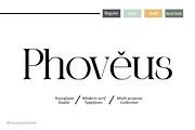 Phoveus, a Serif Font by Youngtype.Std (Thumbnail 1 of 10)