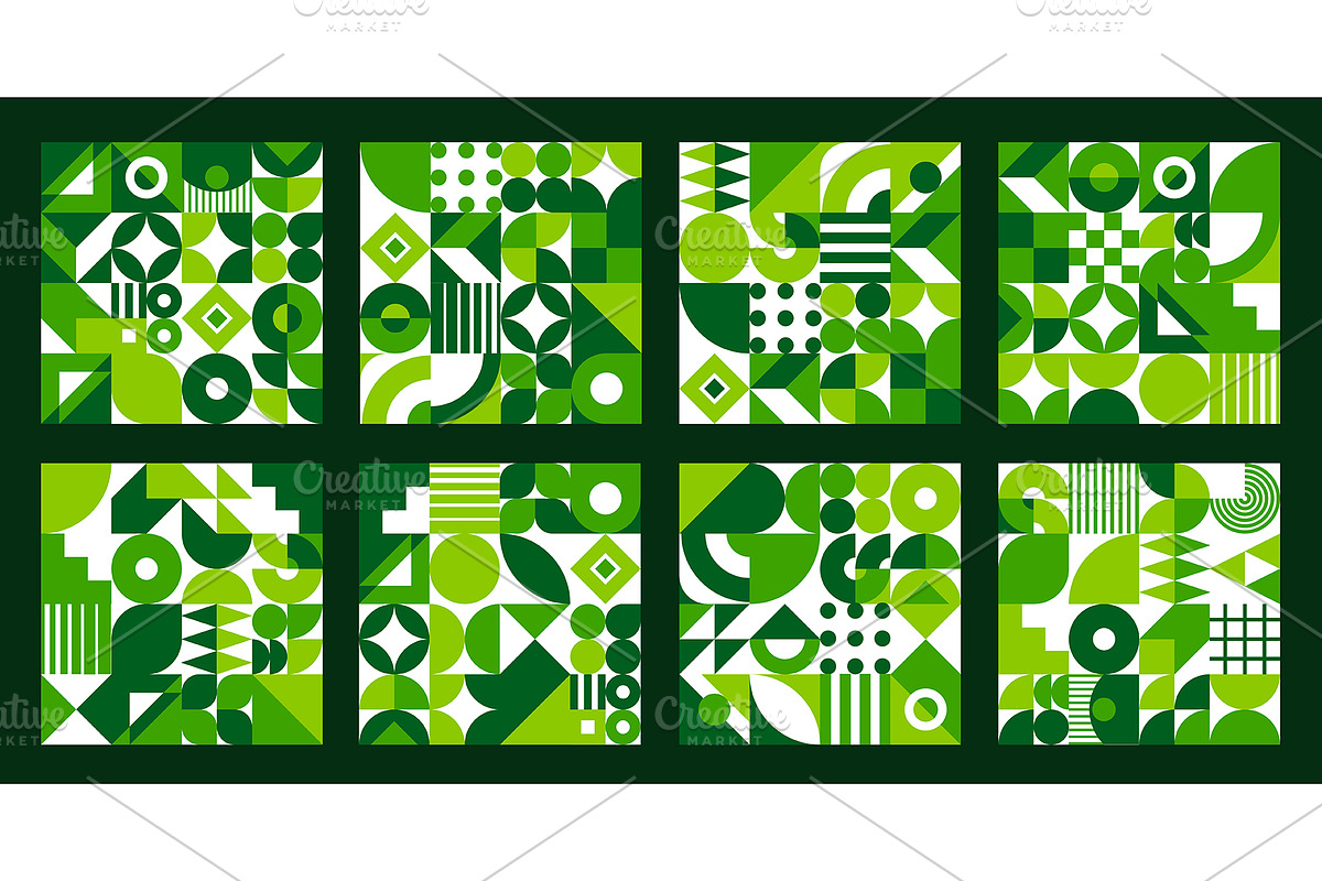 Geometric environment ecology Bauhau, an Illustration by Buch&Bee (Photo 2 of 3)