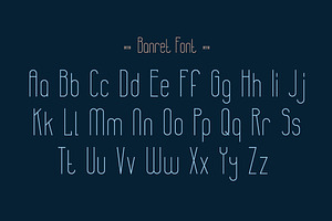 Banret. Font Family