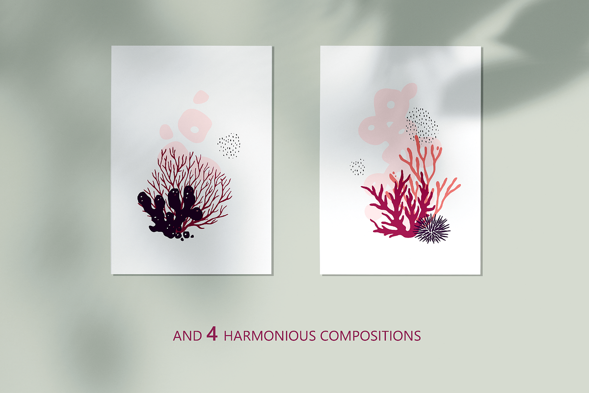 Coral Reef and Seaweed Collection, an Object Graphic by so.called.masha (Photo 9 of 11)