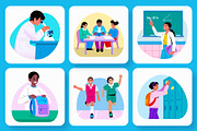 Back To School Illustration Art Pack, an Education Illustration by Brickclay (Thumbnail 5 of 10)