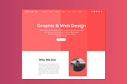 designlab Landing page with Blog, a Landing Page Template by designbydi (Thumbnail 1 of 4)