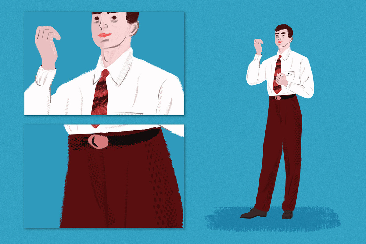 Preppy Art Brushes for Illustrator, a Brush Add-On by Guerillacraft (Photo 4 of 5)