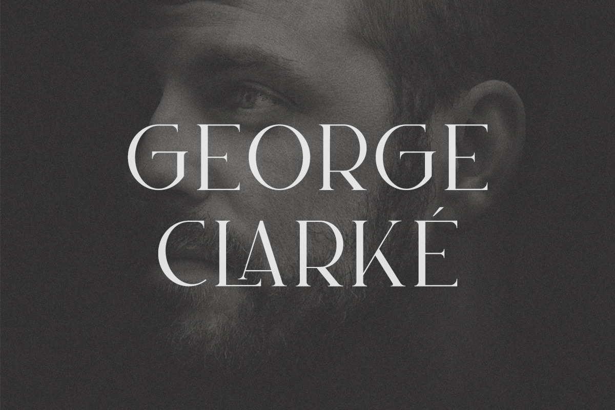 Gloré Modern Ligature Font, a Serif Font by Heinzel Std (Photo 3 of 18)