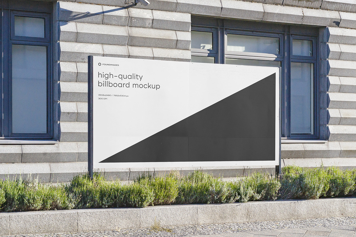 Billboard Mockup Template Bundle, a Print Template by FoundImages (Photo 34 of 36)
