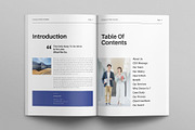 Company Profile Template, a Brochure Template by E-Type (Thumbnail 2 of 7)