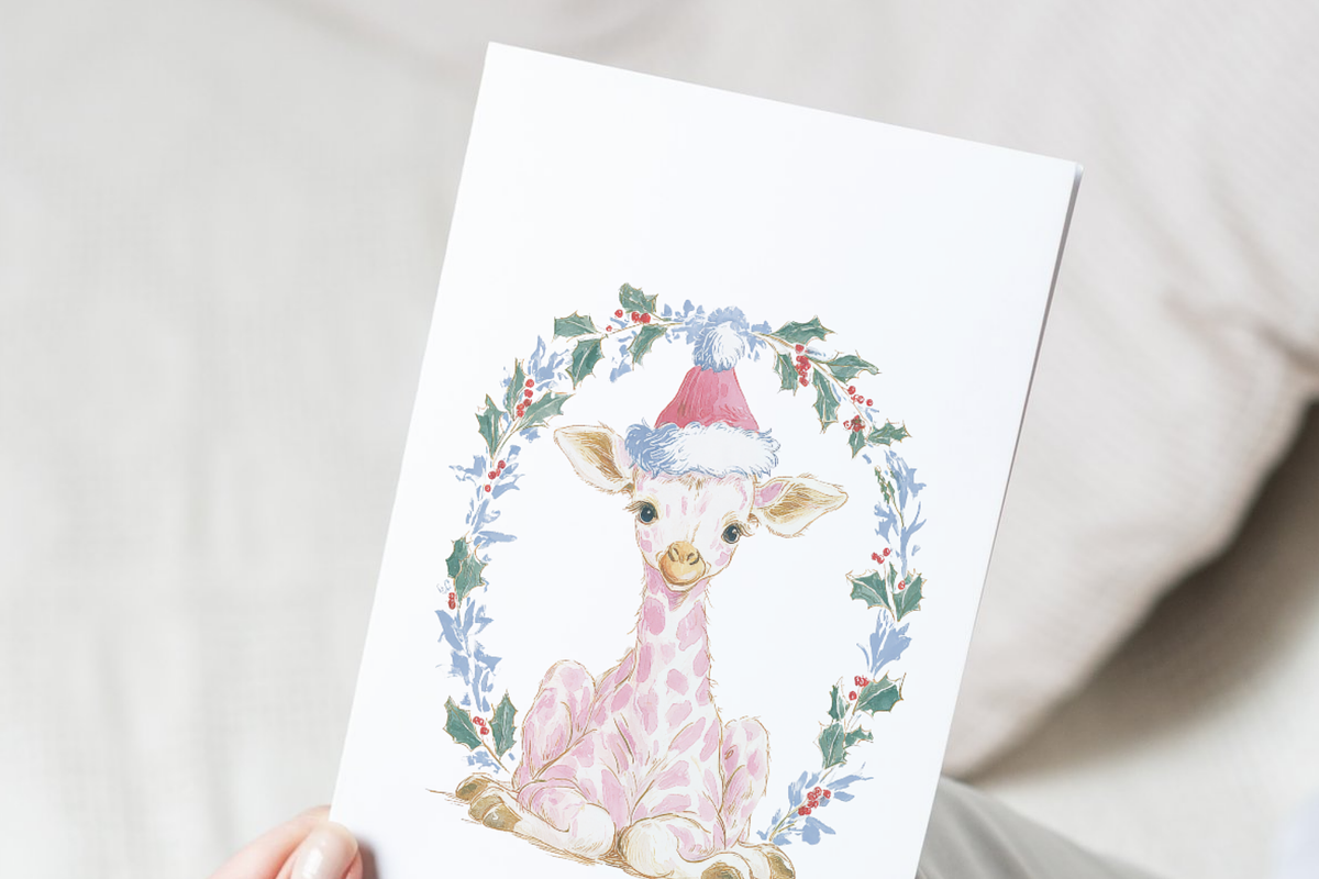 Cute Giraffe Clipart Pack, a Decorative Illustration by Pati Paints (Photo 10 of 11)