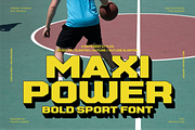 NCL Maxipower - Sport Gym Font, a Sans Serif Font by Enxyclo Studio (Thumbnail 1 of 16)