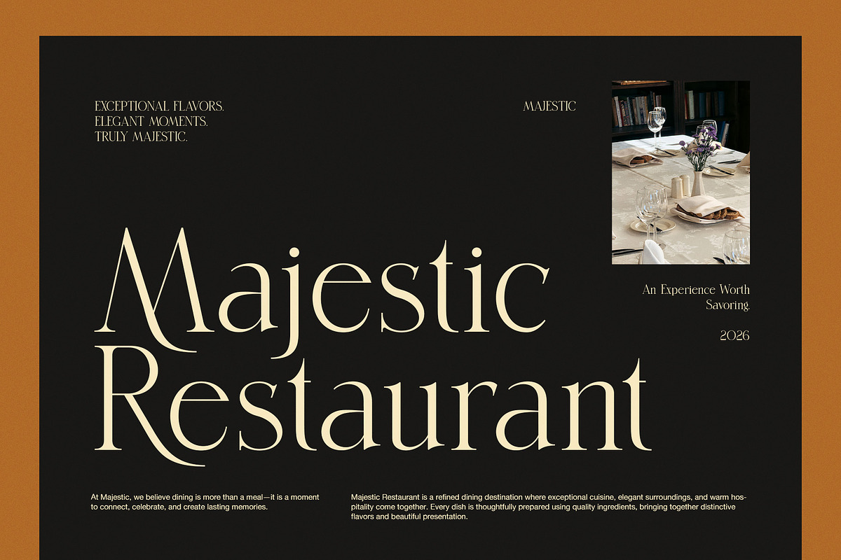 Sumer Grande Elegant Serif Font, a Serif Font by Perfectype (Photo 3 of 8)