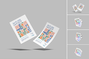 A4 Flyer Mockup, an Advertising Mockup by rizalamora
