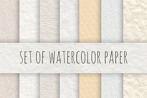 Watercolor Paper Set