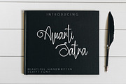 Amarti Satra - Handwritten Font, a Script Font by NTC Graphic (Thumbnail 1 of 9)
