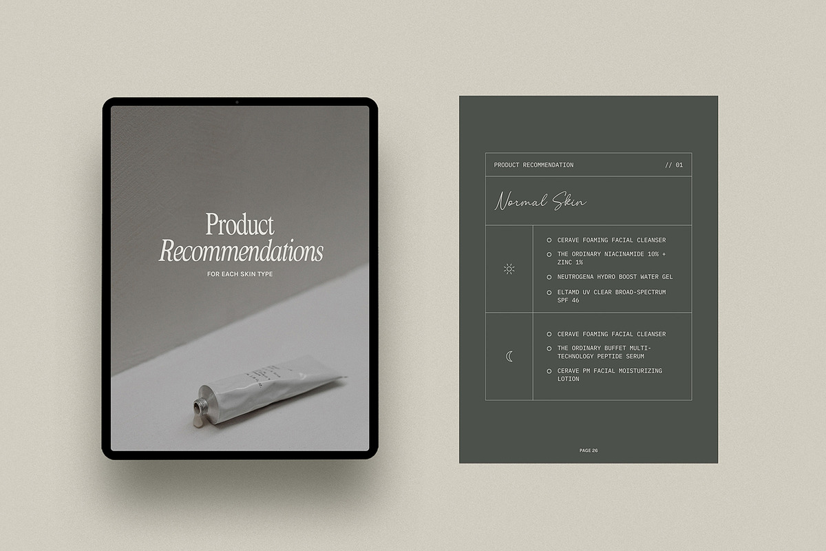 Skincare Coach Ebook Template, a Magazine Template by Willoe Studio (Photo 3 of 11)