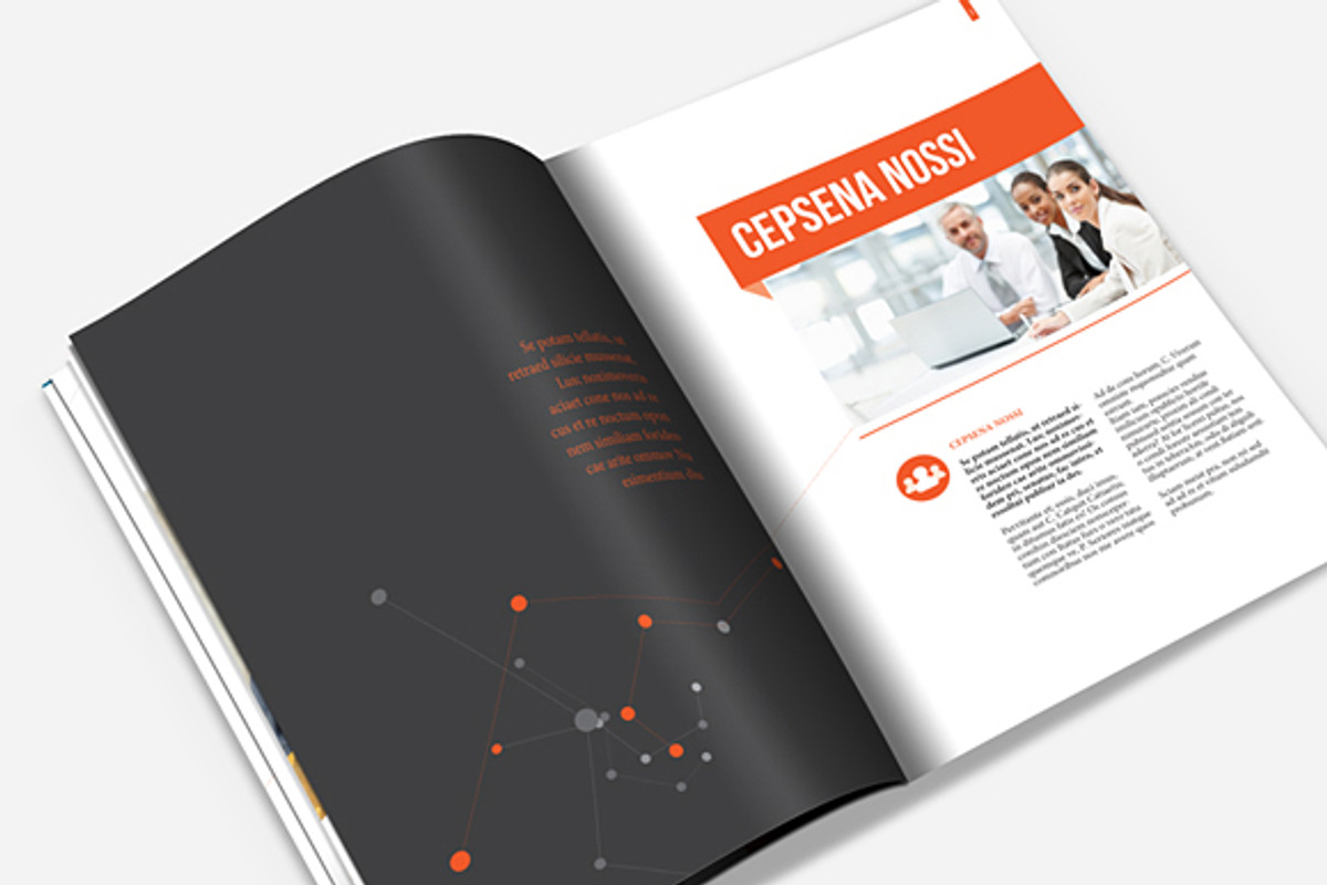 Annual Report & Brochure, a Brochure Template by Templatepickup (Photo 1 of 5)