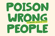 CS Gregory Drawn, a Sans Serif Font by Craft Supply Co. (Thumbnail 6 of 8)
