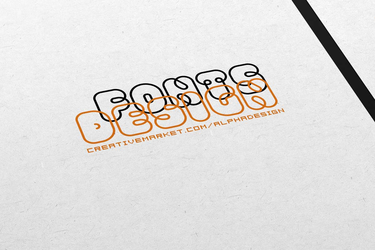 PIO Rounded TrueType Font preview 3