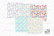 Merry And Bright Pattern, a Pattern Graphic by GlamArtZhanna (Thumbnail 3 of 4)