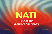 Nati — Soft Red Abstract Gradients, a Background Graphic by Milka (Thumbnail 1 of 9)