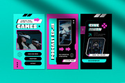 Video Games Instagram Pack, a Social Media Template by graphicook (Thumbnail 4 of 5)