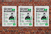 Green Secret of Business Flyer Set, a Flyer Template by Aiyari Graphic (Thumbnail 3 of 3)