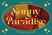 Sunny Paradise - Decorative Typeface, a Serif Font by Windfall Co (Thumbnail 1 of 11)
