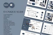 Minimal Interior Design Presentation, a Presentation Template by SKY CREATION (Thumbnail 2 of 6)
