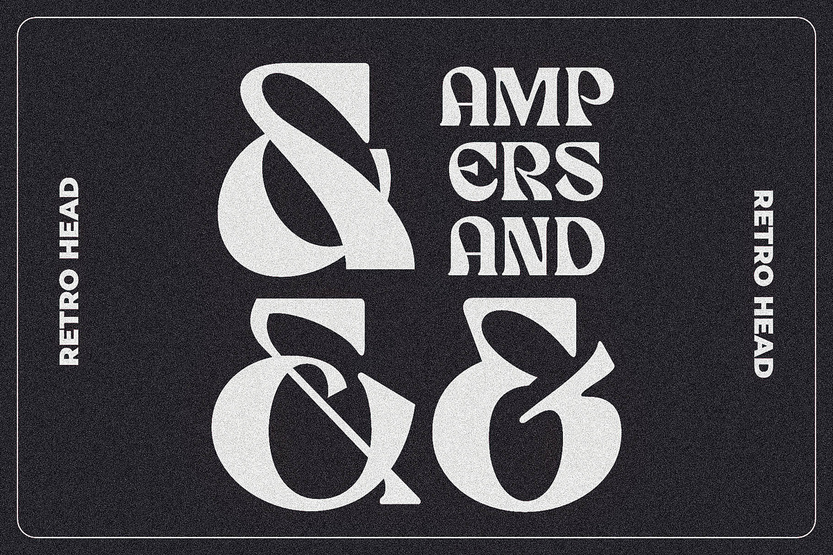 Retro Head Classy Retro Typeface, a Serif Font by 50Fox (Photo 13 of 18)