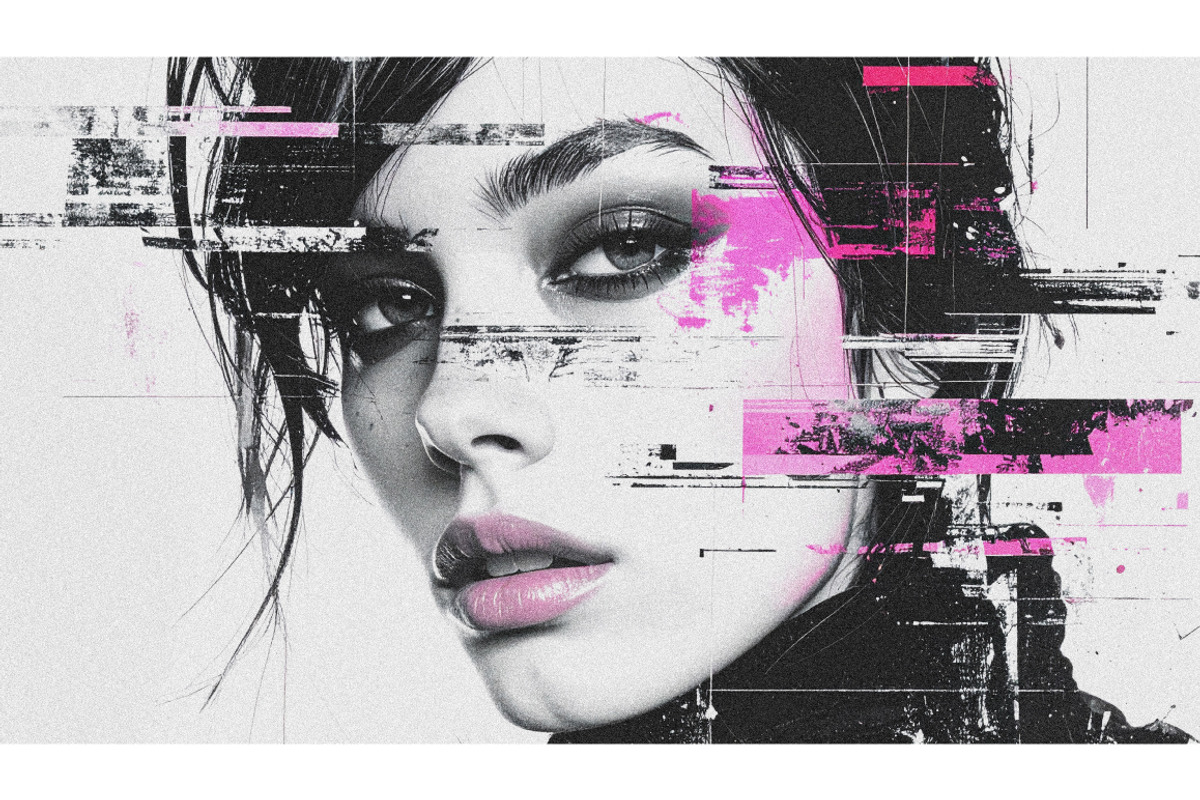 Beautiful Noise 2 Abstract Collages, a Texture Illustration by Offset (Photo 2 of 21)