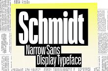 Schmidt: Narrow Variable Sans