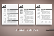 Modern Resume Template CV, a Resume Template by The Creative Resume (Thumbnail 3 of 8)