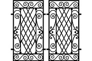 Vintage Scroll Gate Panel Bundle, a Decorative Illustration by Creativeshirt (Thumbnail 15 of 20)