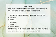 Procreate Canvas Texture Brushes, a Brush Add-On by ProcreateiBox (Thumbnail 9 of 9)