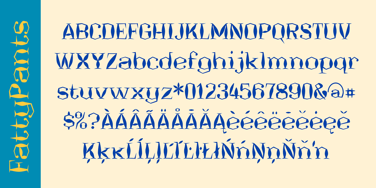 FattyPants, a Serif Font by Ingrimayne Type (Photo 2 of 3)