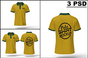 Polo T-Shirt Mockup, an Apparel Mockup by mockupbuys (Thumbnail 1 of 8)