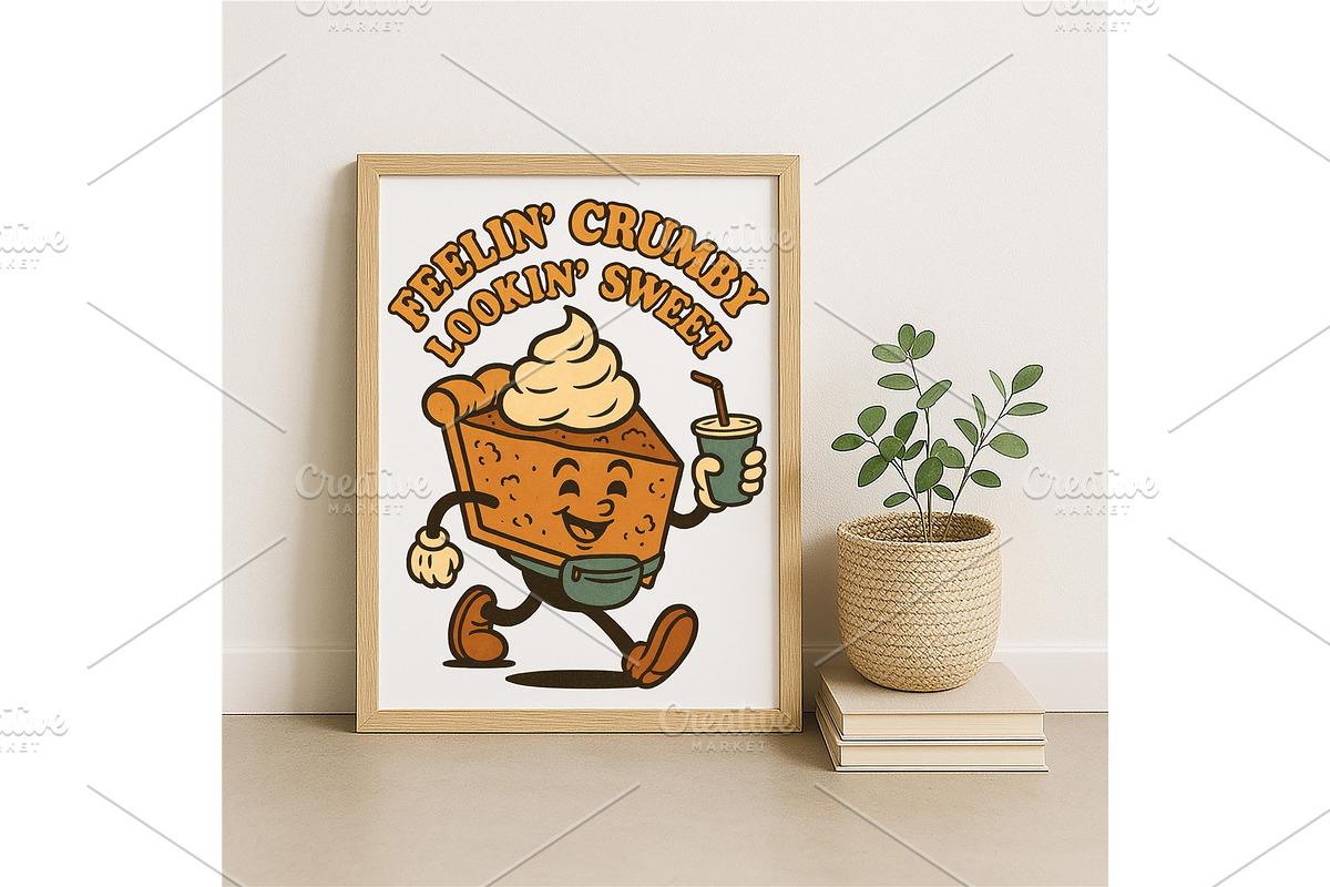 Feelin’ Crumby Lookin’ Sweet Funny, a Background Graphic by LaseredNinja (Photo 2 of 7)