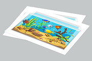 Aquarium, an Animal Illustration by Yulia Ogneva (Thumbnail 4 of 4)