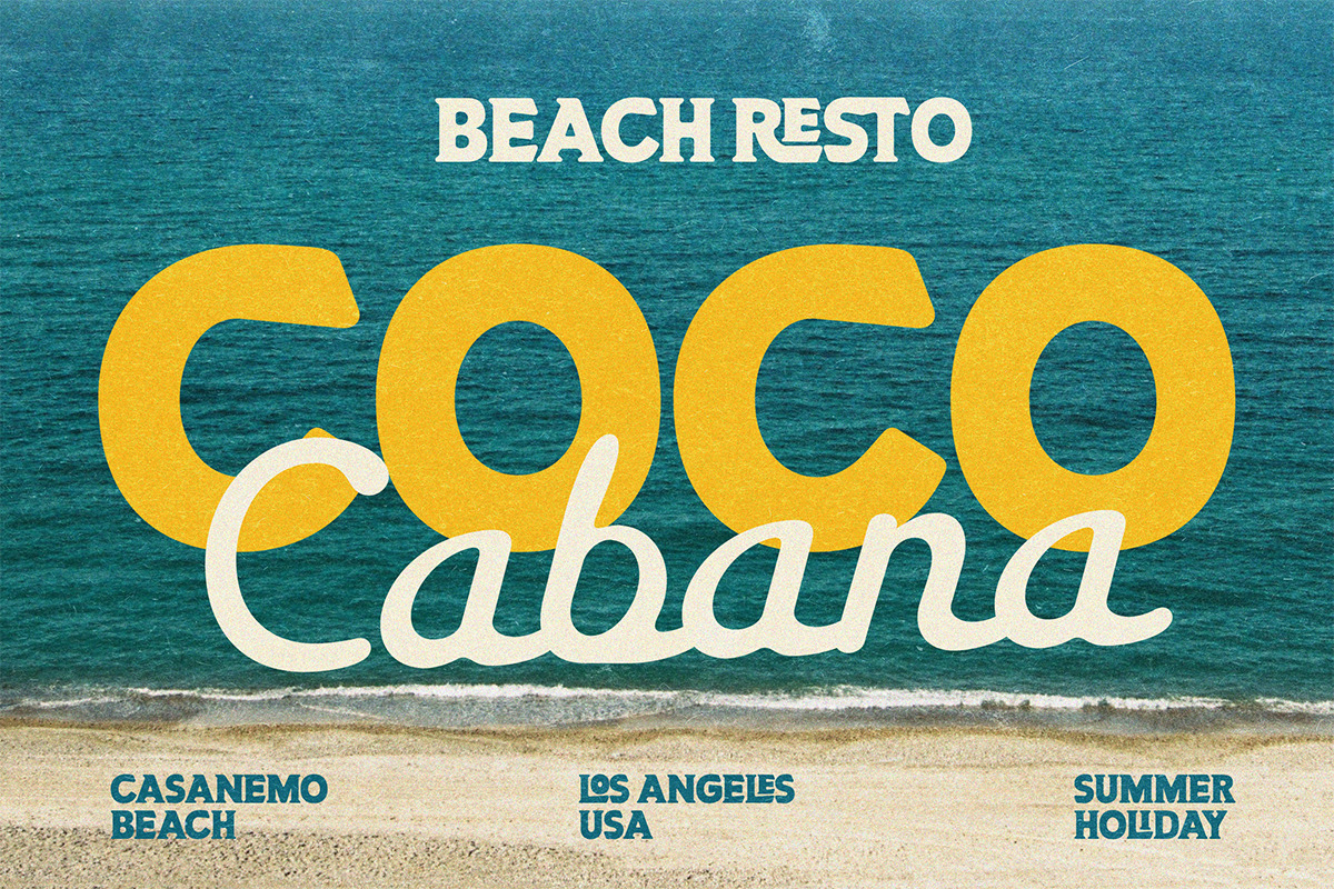 Seaside Script Duo, a Script Font by Letter Fresh (Photo 2 of 12)