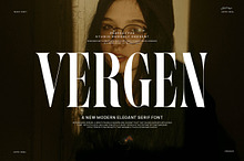 Vergen Vintage Serif Font