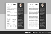 Resume/CV, a Resume Template by graphicforest (Thumbnail 1 of 5)