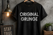 Almost Grunge - Distressed Font, a Sans Serif Font by Limited.studio (Thumbnail 2 of 5)