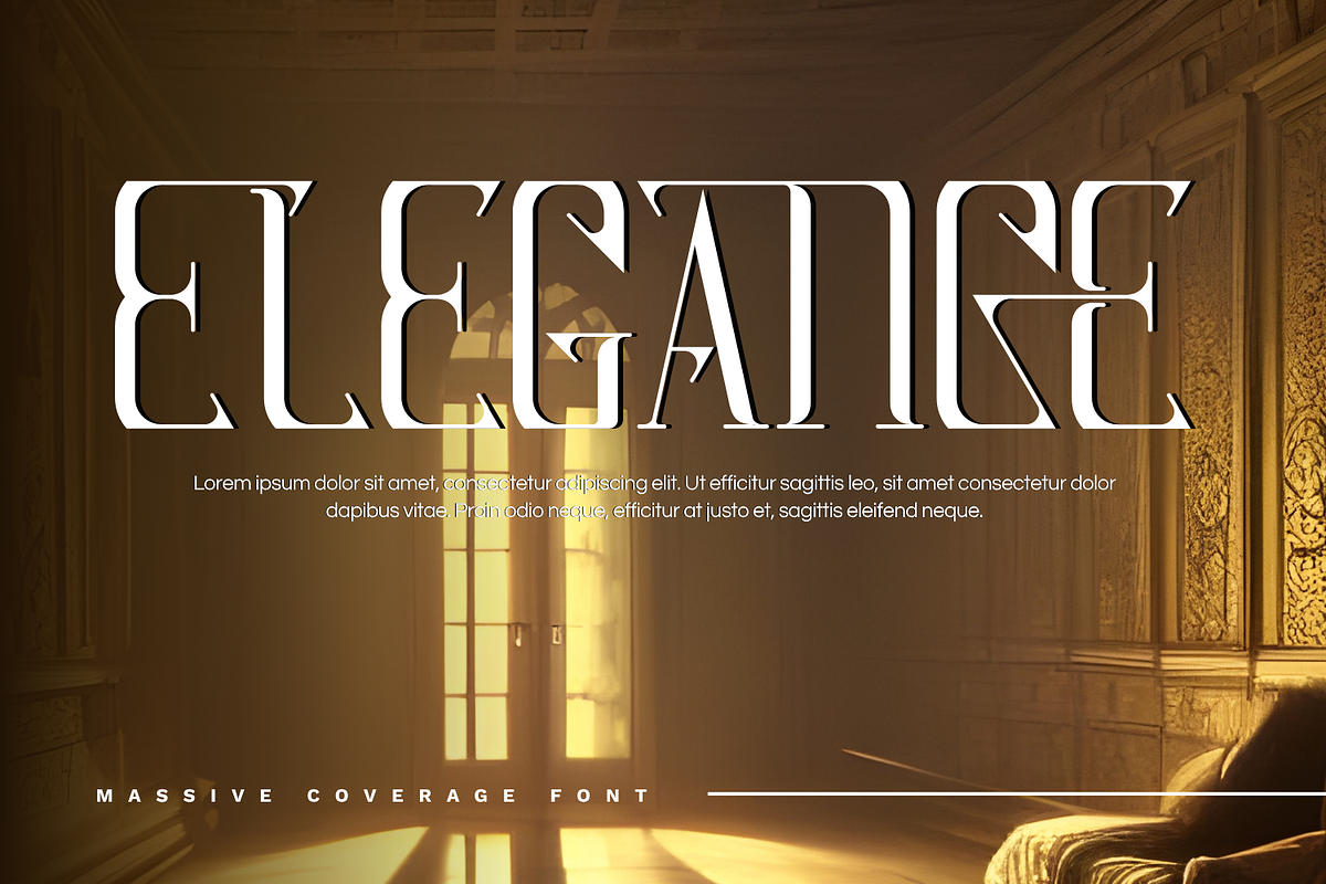 MASSIVE COVERAGE - MODERN SERIF FONT, a Serif Font by 177Studio (Photo 4 of 8)