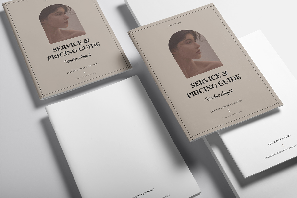 Service & Pricing Guide Template, a Magazine Template by DesignCrest (Photo 11 of 13)