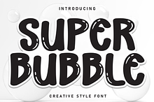 Super Bubble | Script Font