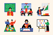 Animated Math Illustrations, an Education Illustration by Brickclay (Thumbnail 3 of 5)