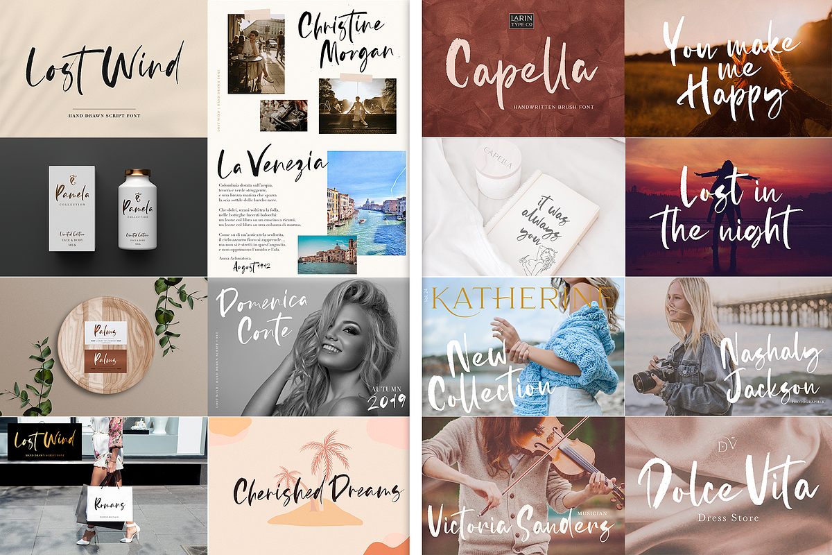 Modern Font Bundle, a Sans Serif Font by Larin Type Co. (Photo 18 of 32)