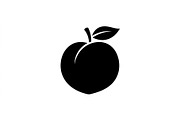 Peach Leaf Silhouette Collection, an Object Graphic by Designs_River (Thumbnail 3 of 3)