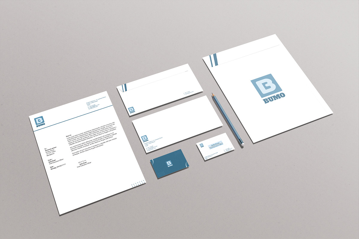 Stationery Mockup, a Print Template by rahmatmoscae (Photo 6 of 8)