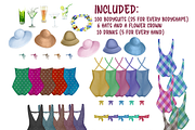 Best friends clipart. Summer besties, a Person Illustration by RivusArt (Thumbnail 2 of 11)